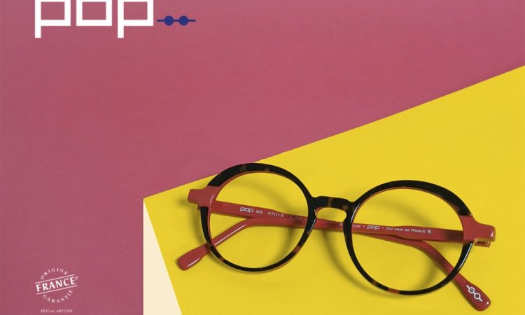 Collection POP les lunettes fabriquées en France par Roussilhe à retrouver dans votre magasin d'optique sur Angoulême